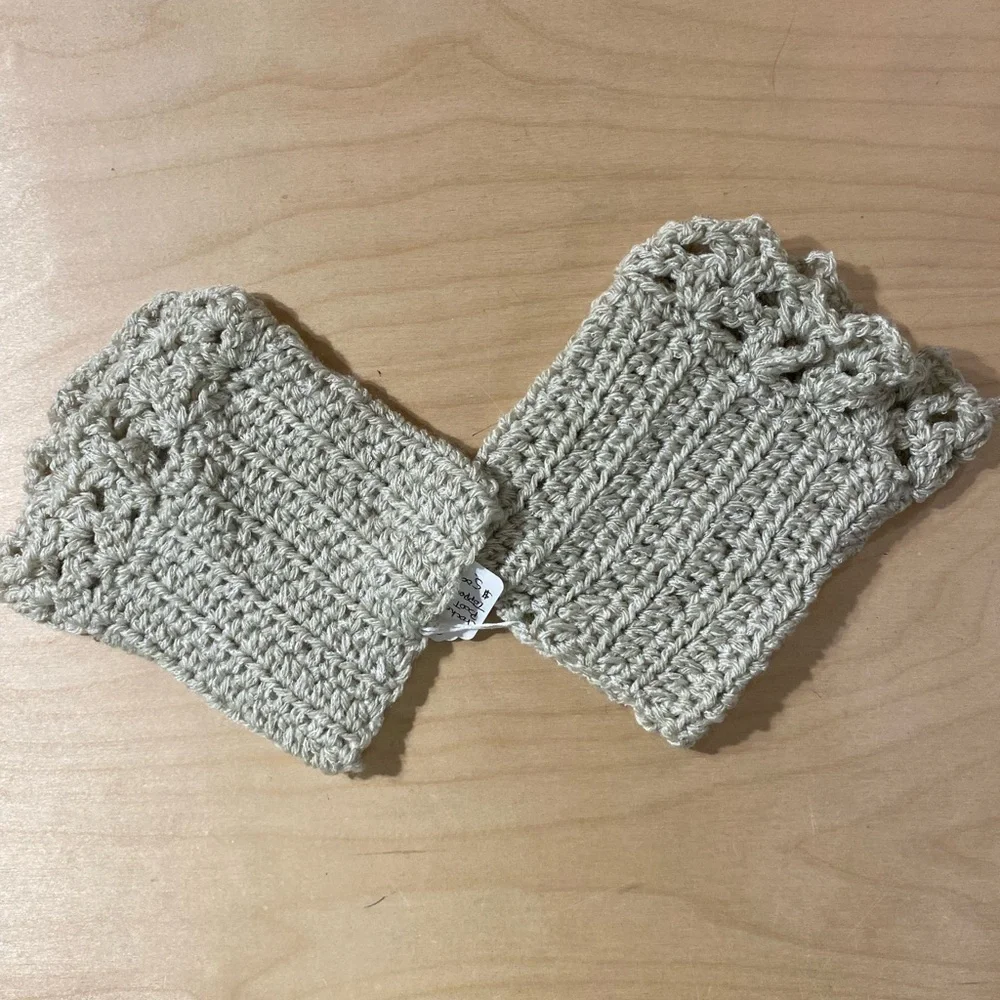 Crochet Knit Boot Topper (OT)